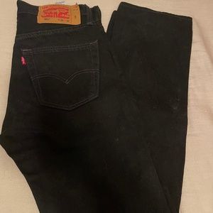 501 Levi Jeans, 29x30, black